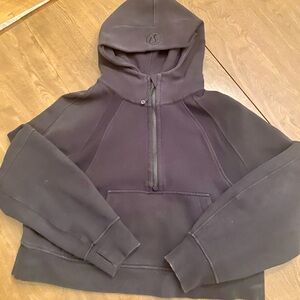 Lululemon Black Scuba Hoodie Sweatshirt M/L